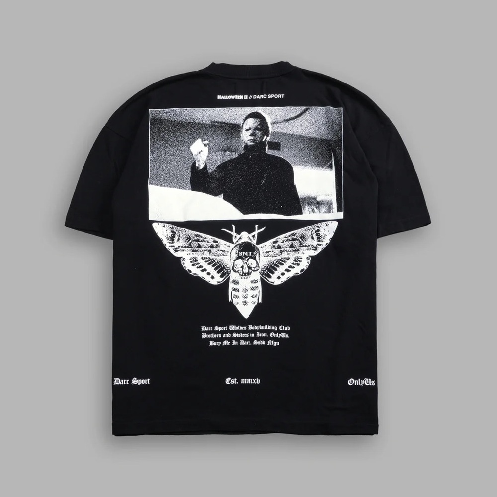 Darc Sport -SILENT KILLER "PREMIUM" OVERSIZED TEE IN BLACK